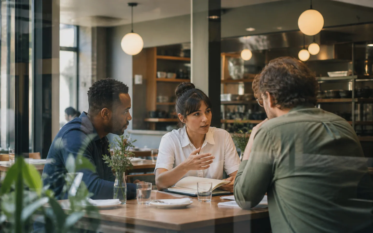 Equipo directivo revisando métricas clave para tomar decisiones