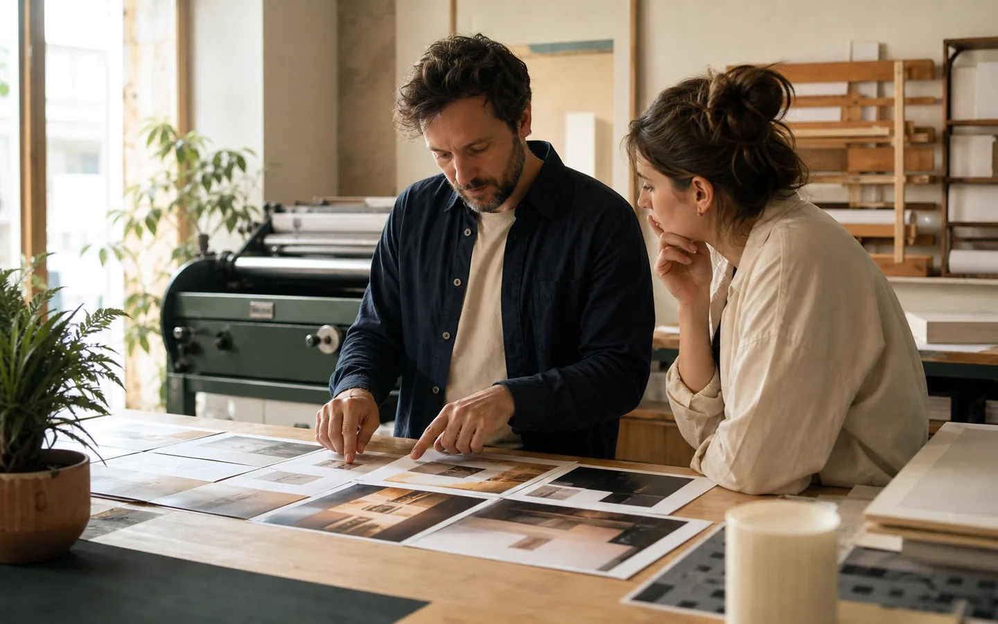 Fundadora y estratega revisando una landing page antes de lanzar anuncios